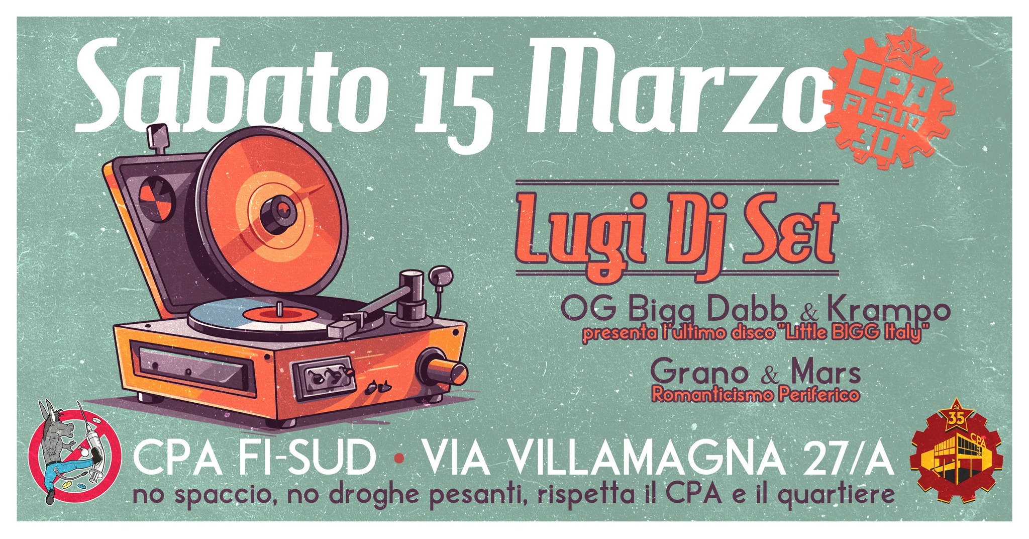 DJ LUGI + OG BIG DABB & KRAMPO + GRANO & MARS